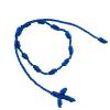 communion bracelet en macramé bleu - lamandine